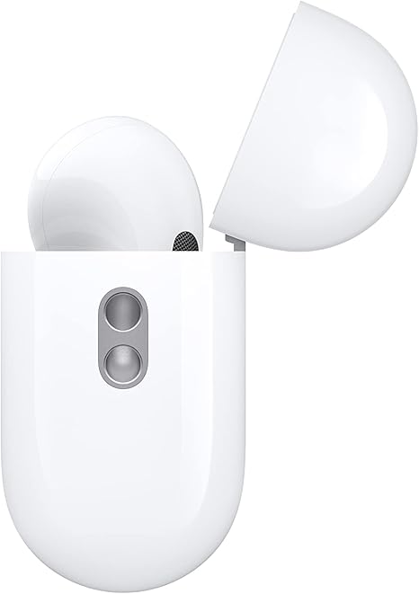 Apple AirPods Pro (2nd Gen) Wireless Earbuds, Up to 2X More Active Noise Cancelling, Adaptive Transparency, Personalized Spatial Audio MagSafe Charging Case (Lightning) Bluetooth Headphones for iPhone Additional Image